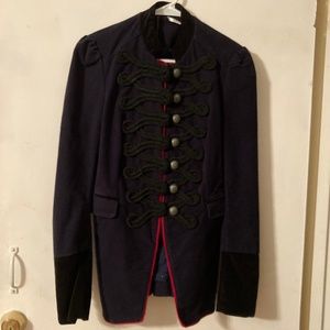 Free People Military Blazer